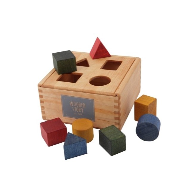 Wooden block shape sales sorter