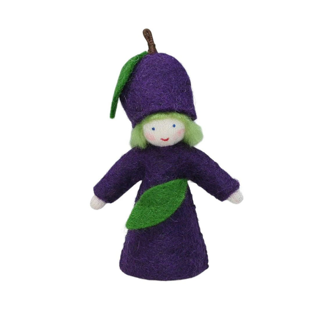 Ambrosius Flower Fairies - Plum Prince Felt Doll