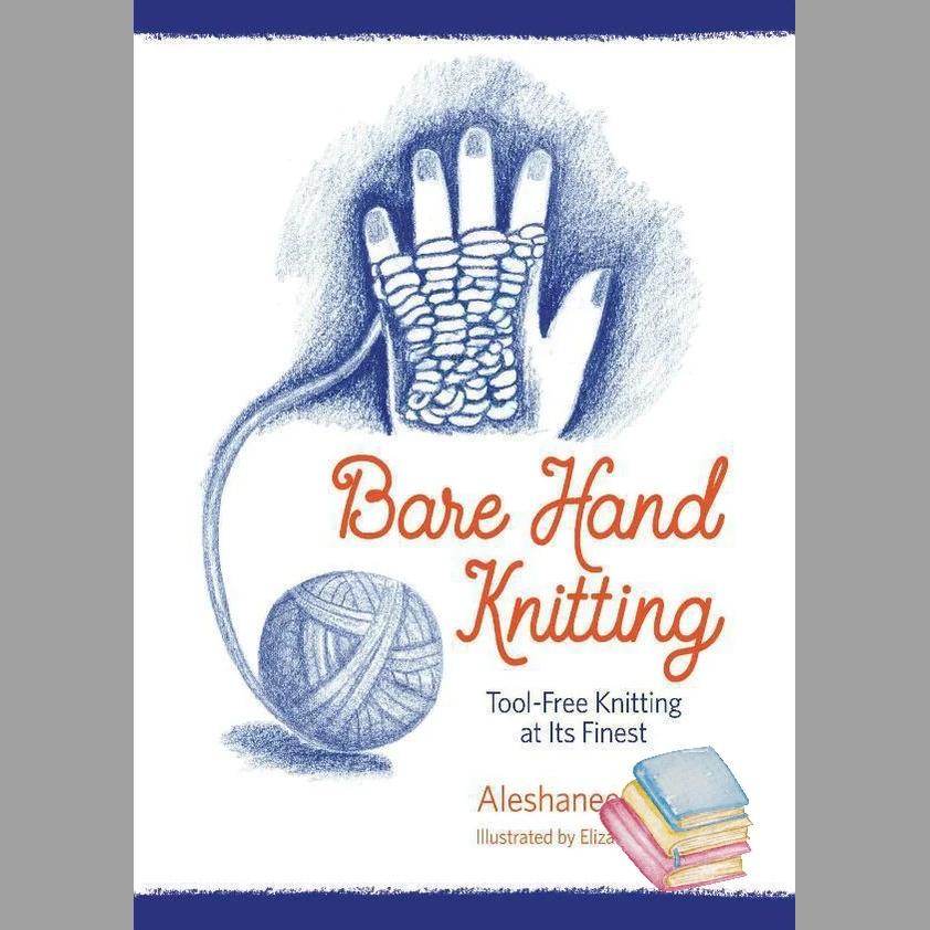 bare hand knitting front cover