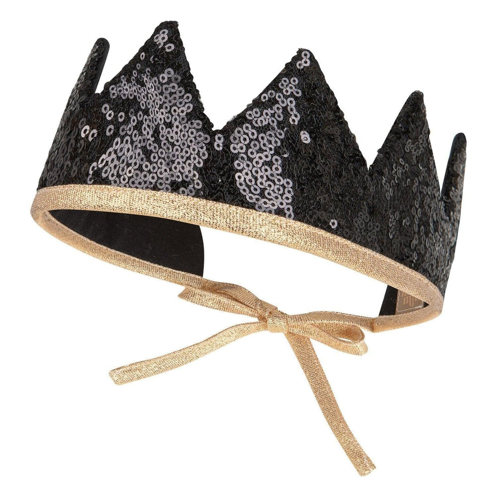 moimili.us “Black Sequins” Fairy Tale Crown - blueottertoys - 5904119245695