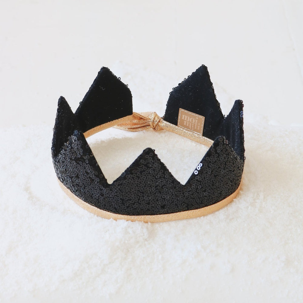 
                  
                    moimili.us “Black Sequins” Fairy Tale Crown - blueottertoys - 5904119245695
                  
                