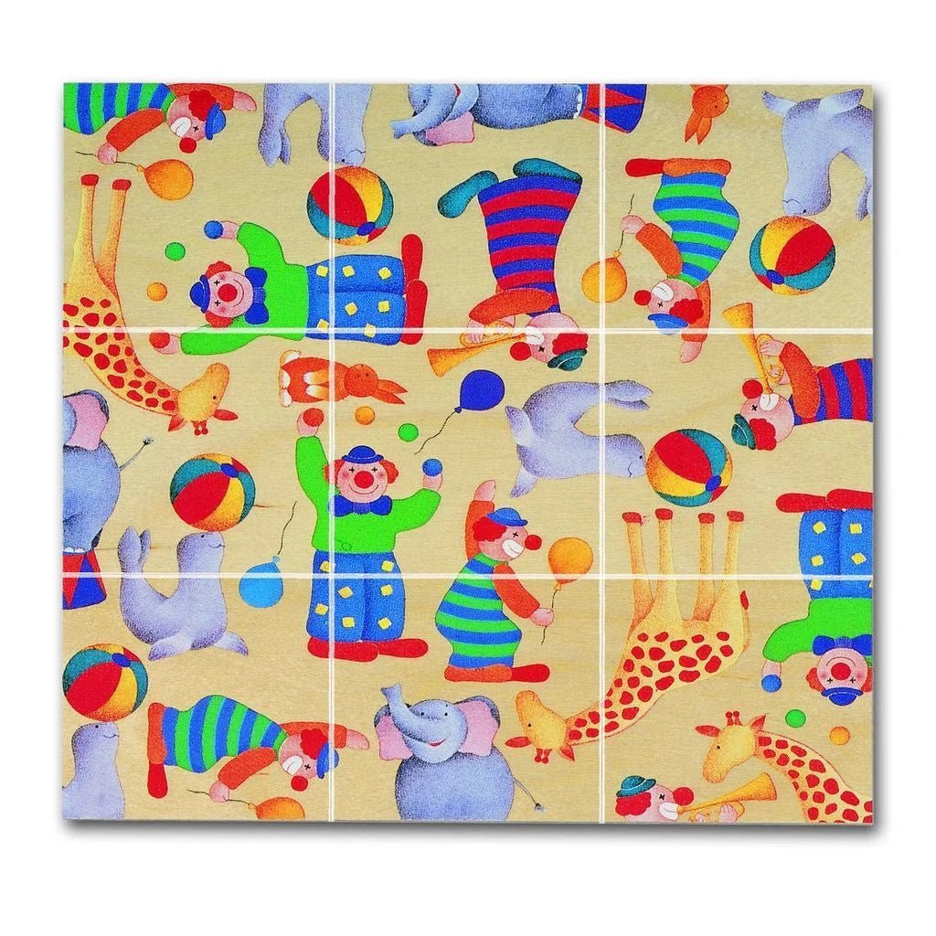 Chelona Chelona Pocket Puzzle - Circus (9 pcs) - blueottertoys - C11181