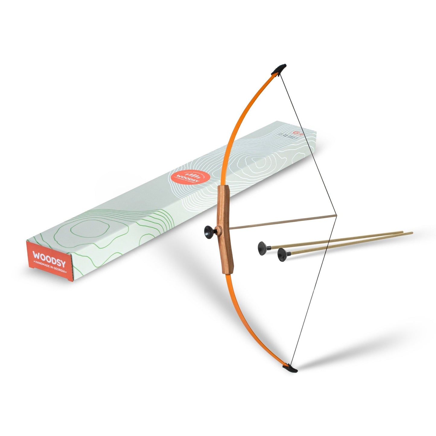 Woodsy Children's Wooden Longbow (with 3 Arrows) by Woodsy - blueottertoys - WD0413