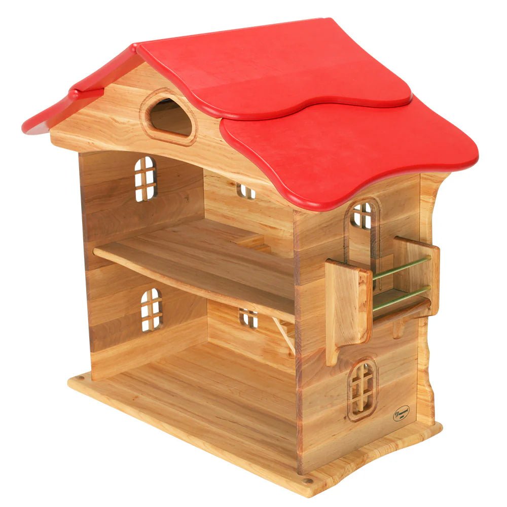 Drewart Drewart Lilla's Dollhouse with Red Roof - blueottertoys - D4051