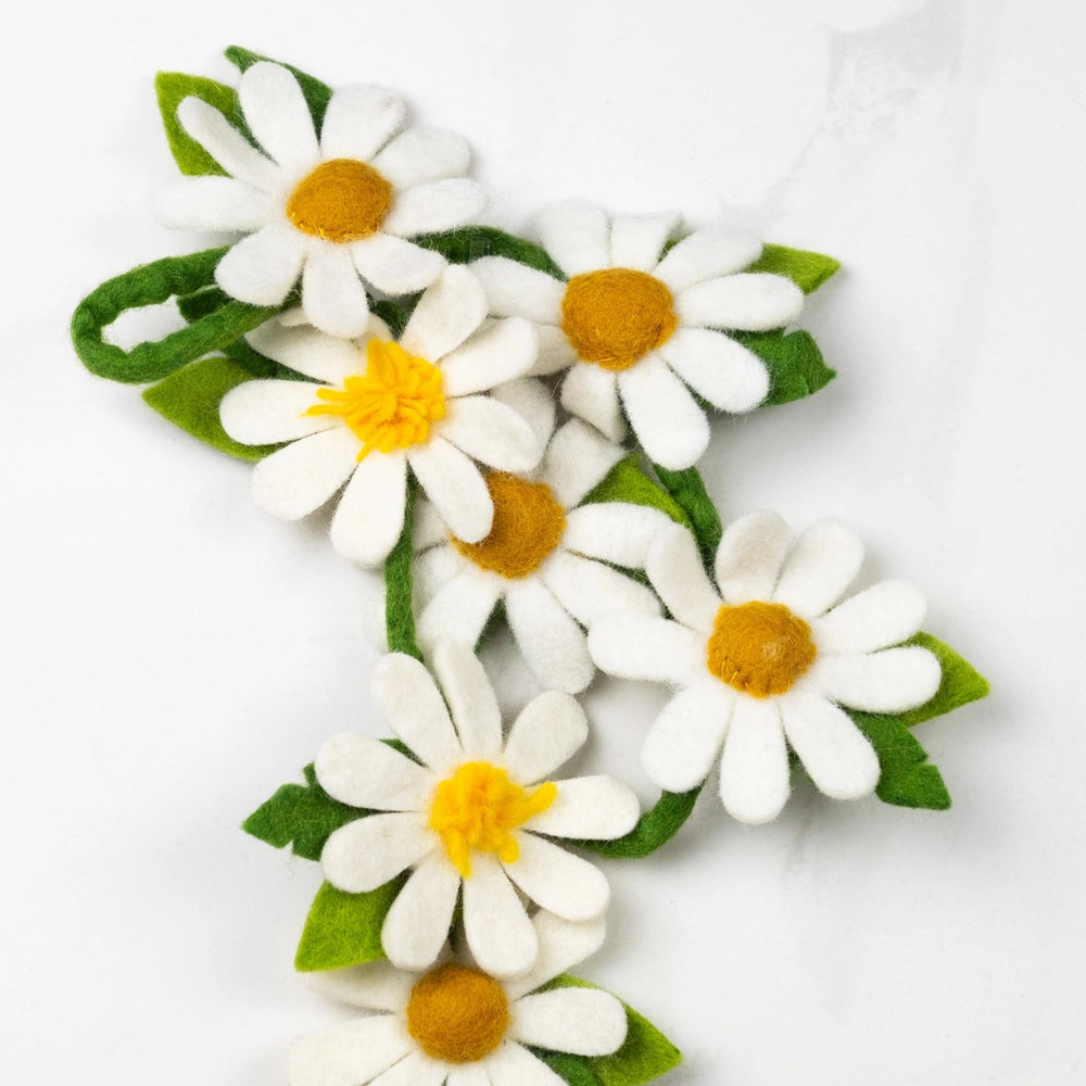 
                  
                    Fair Trade Handcrafted Felt Daisy Garland
                  
                