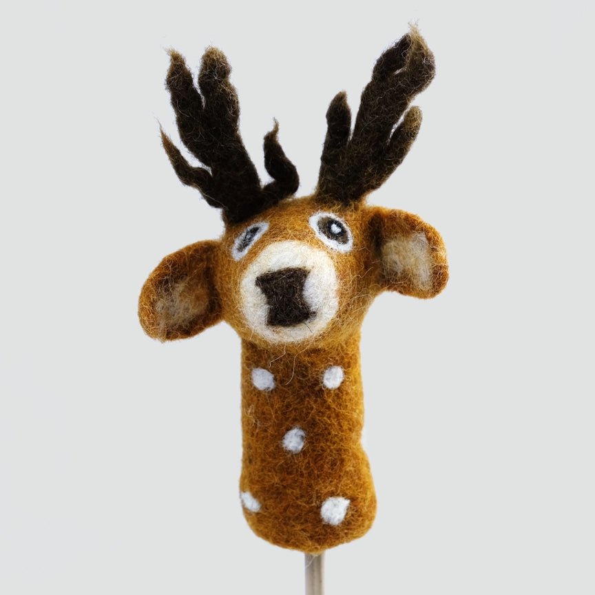 Winding Road Forest Finger Puppets  Deer