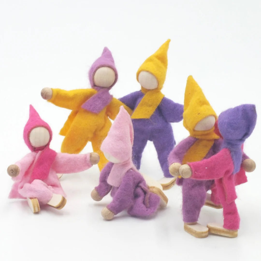 Magic Wood Felt Dolls - Sweeties