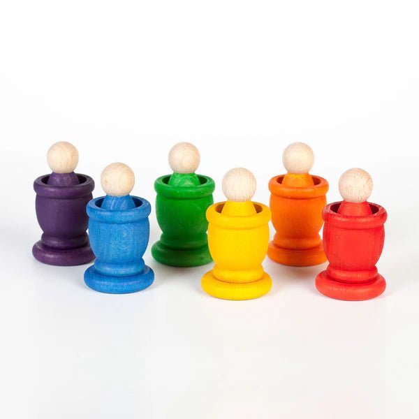 Grapat Grapat Colorful Nins Mates and Coins - blueottertoys - GR15102C