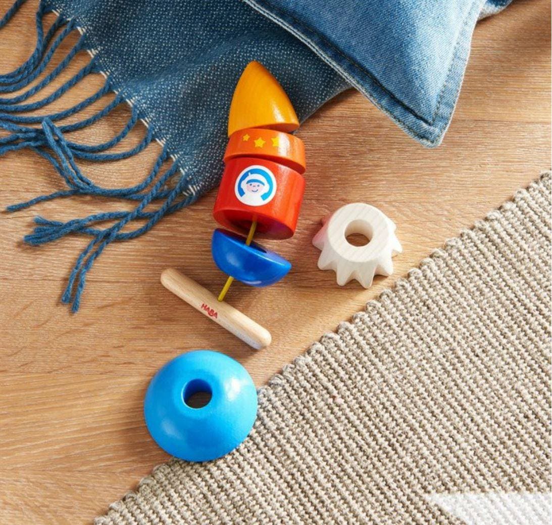 
                  
                    HABA Wooden Lacing Rocket Ship
                  
                