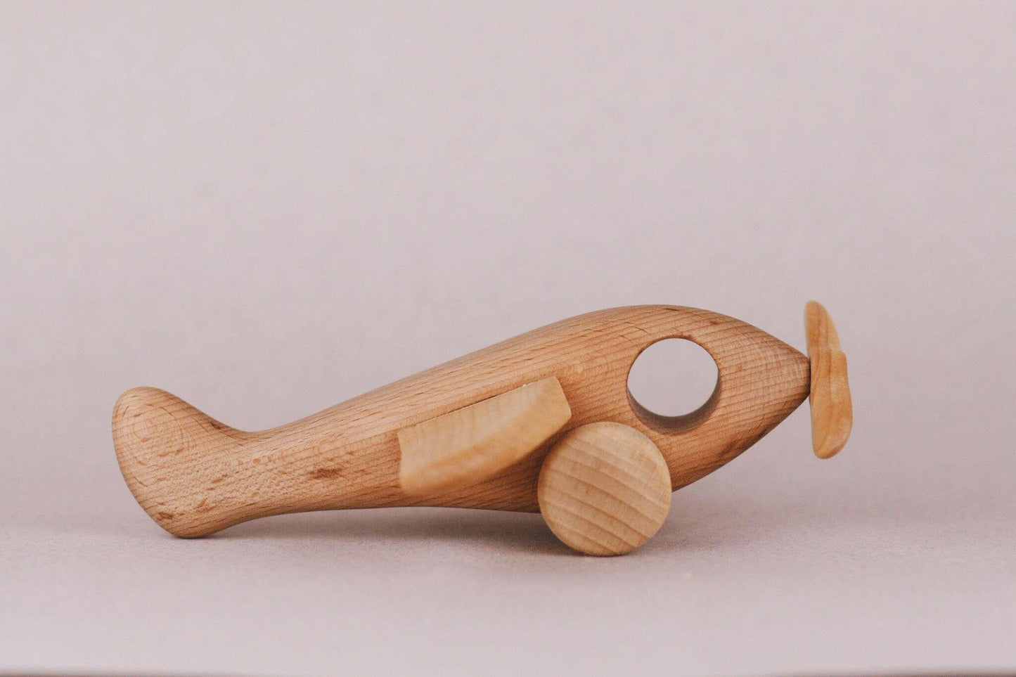 
                  
                    Handcrafted Toys Handmade Wooden Airplane - blueottertoys - TPWP
                  
                