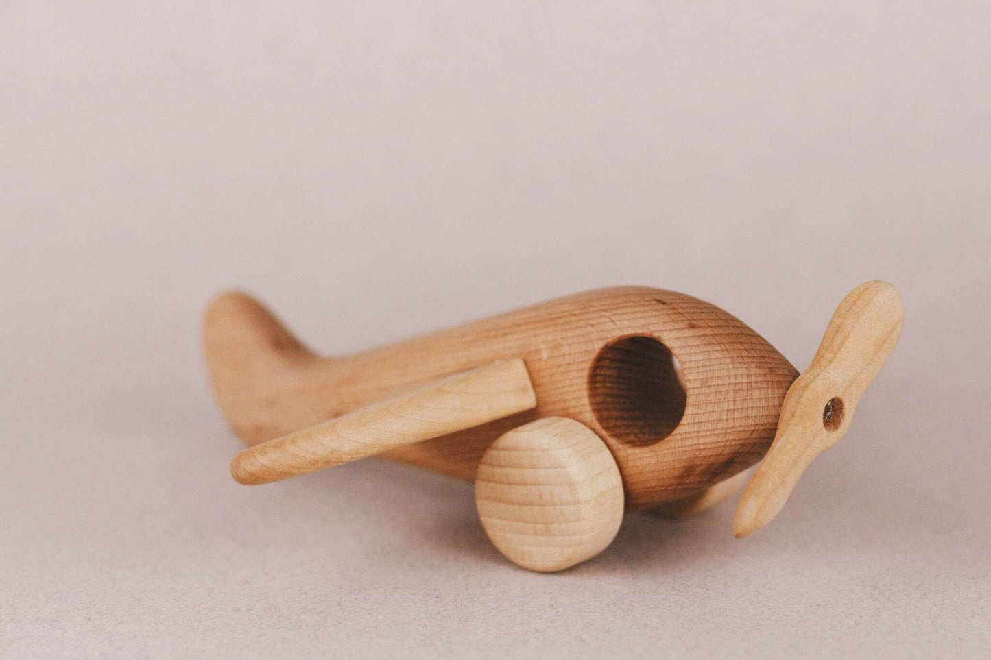 Handcrafted Toys Handmade Wooden Airplane - blueottertoys - TPWP