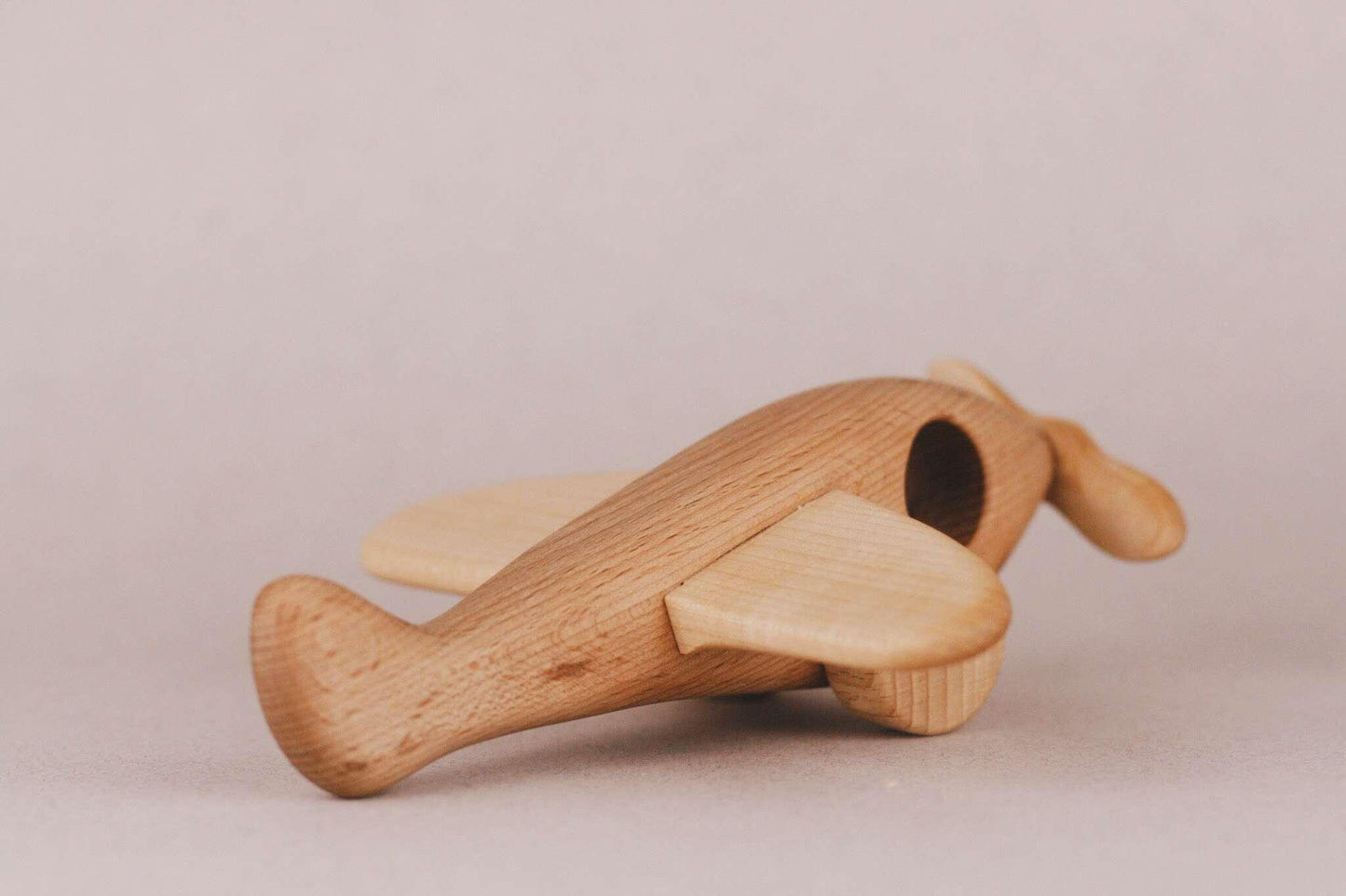 
                  
                    Handcrafted Toys Handmade Wooden Airplane - blueottertoys - TPWP
                  
                