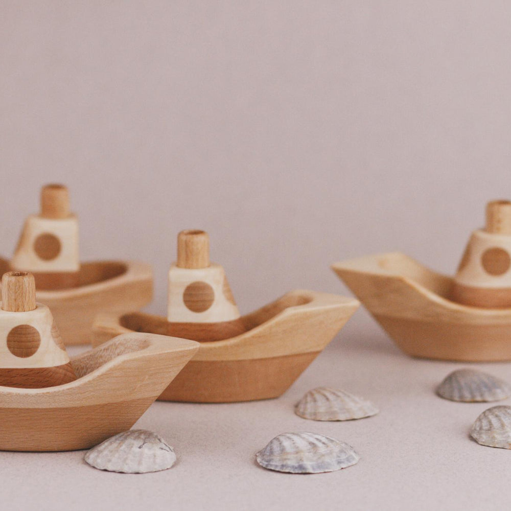 
                  
                    Handcrafted Toys Handmade Wooden Boat - blueottertoys - TPB
                  
                