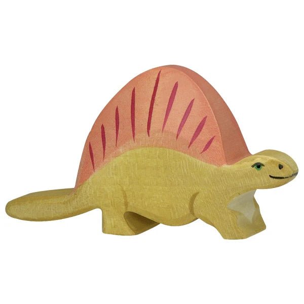 Holztiger Holztiger Wooden Figure - Dimetrodon Dinosaur - blueottertoys - HT80043