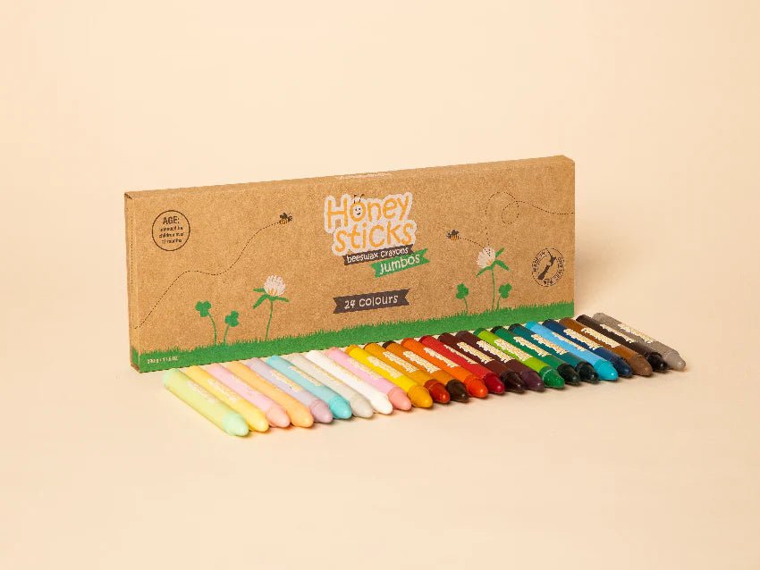 honeysticks jumbo size crayons 24 colors