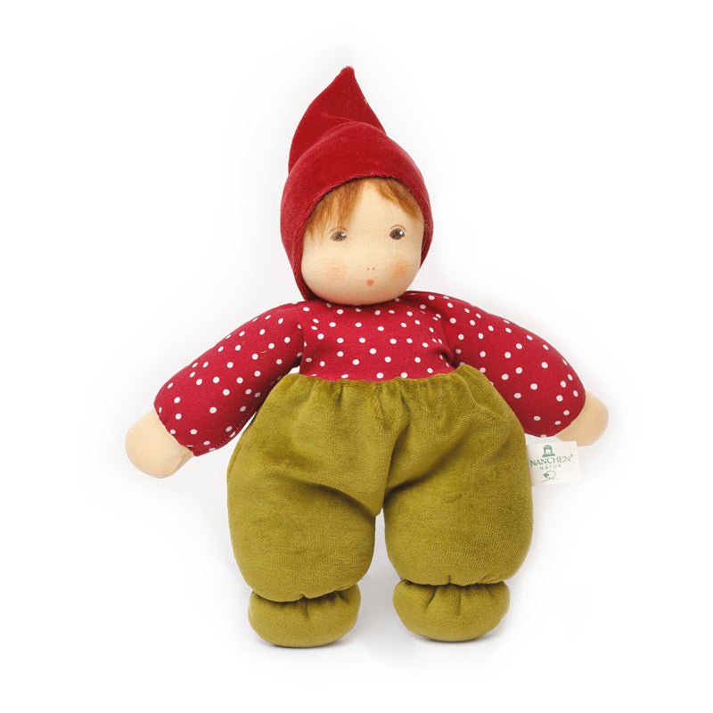 Nanchen Nanchen "Tüpfchen" (Dot) Organic Cotton Doll - blueottertoys - NC164007