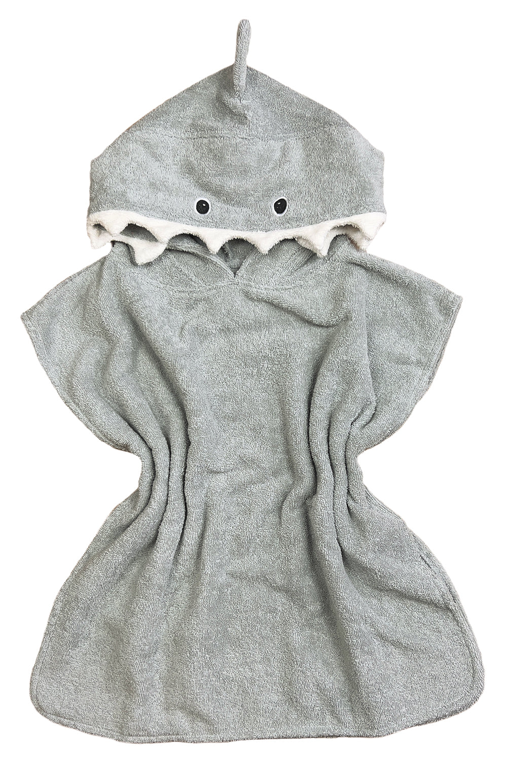 Furnis Organic Cotton Bath Poncho - Shark - blueottertoys-FS0694