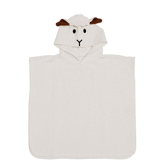 Furnis Organic Cotton Bath Poncho - Sheep - blueottertoys-FS0470