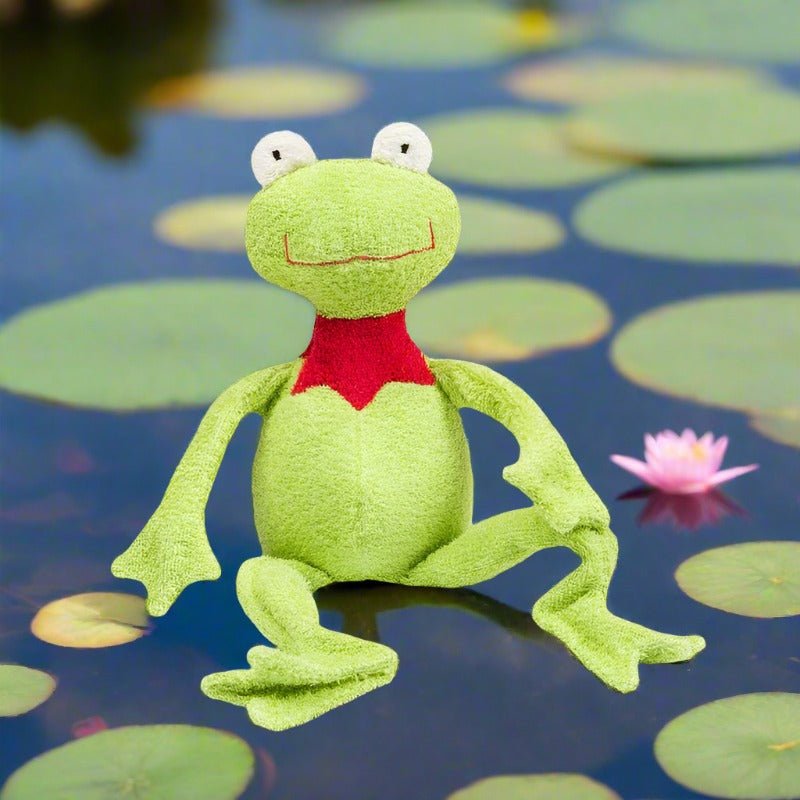 Efie Organic Cotton Frog by Efie - blueottertoys - EF75909