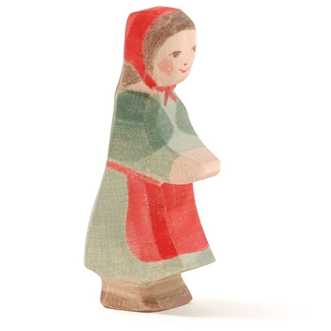 Ostheimer Oshteimer Wooden Little Red Riding Hood Figure - blueottertoys - MV25090