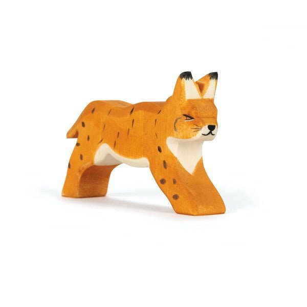 Ostheimer Ostheimer Wooden Lynx, Running - blueottertoys - MV15220