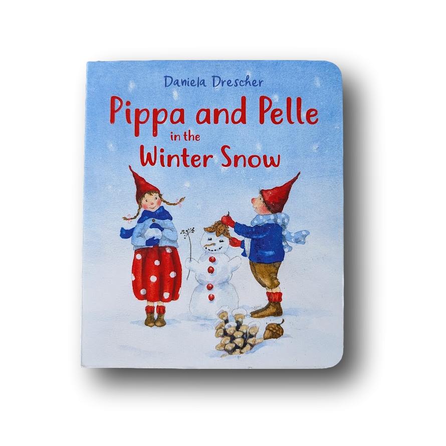 pippa and pelle in winter snow by daniella drescher