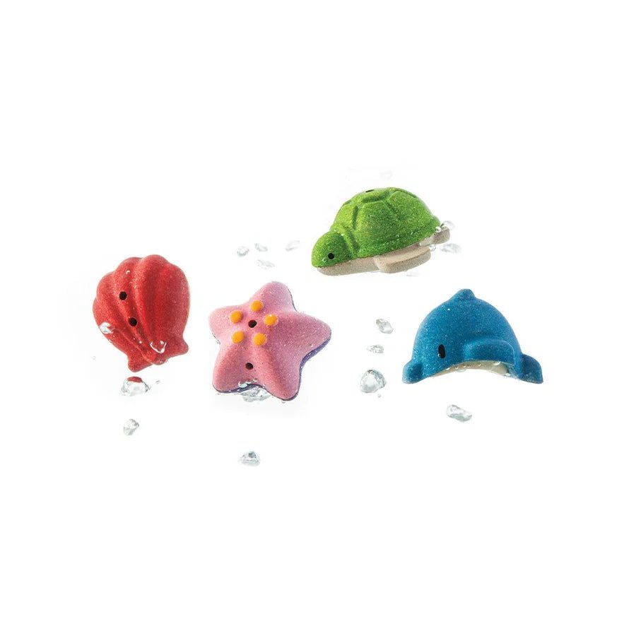 plan toys sea life bath set