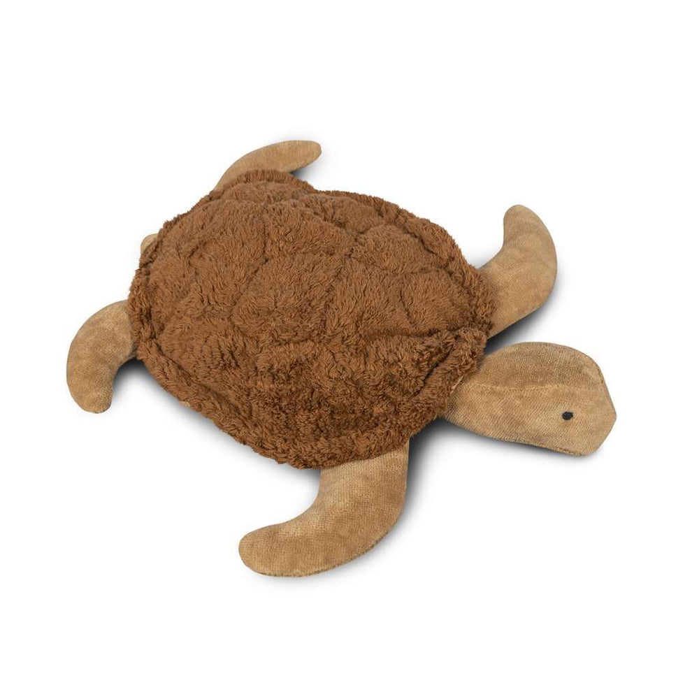 senger organic cotton cuddly turtle brown