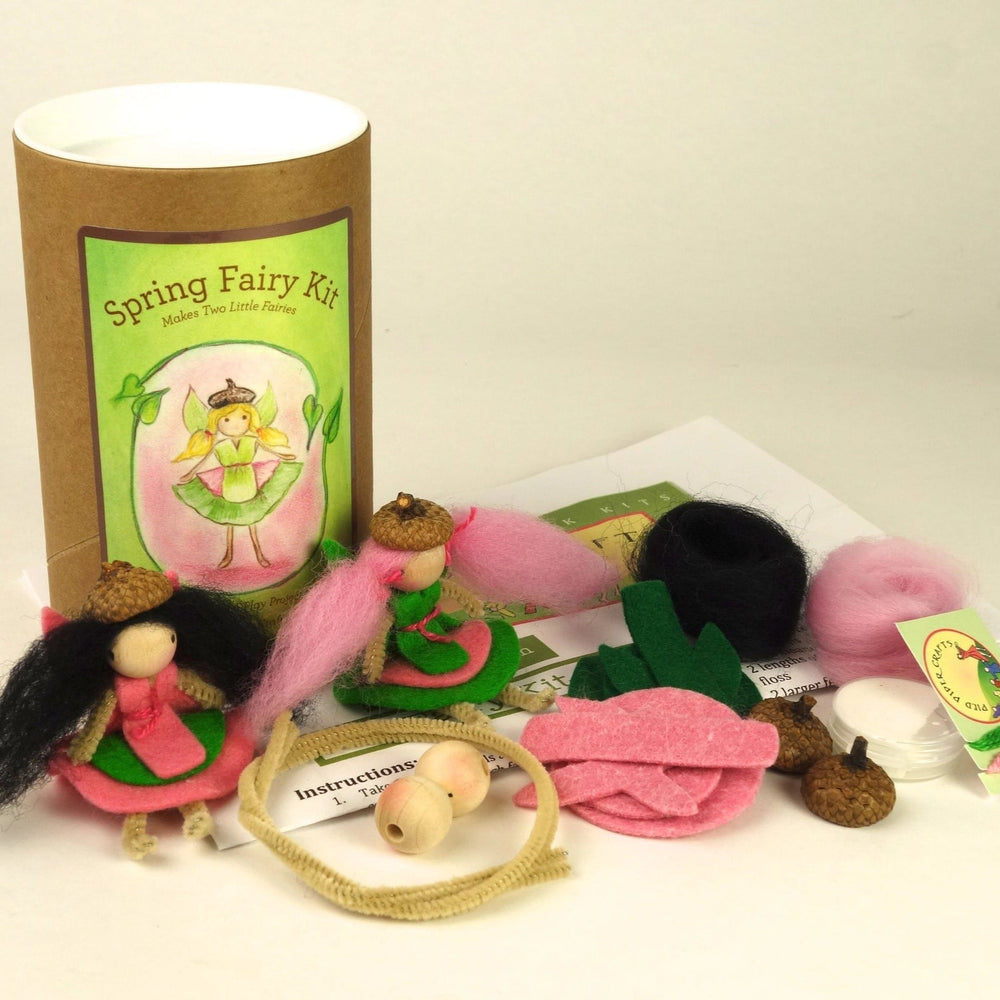 Contents of  Fairy Making Kit - Pied Piper Crafts