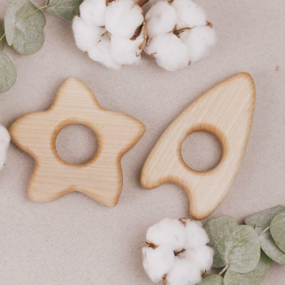 
                  
                    Tateplota Tateplota Handmade Wooden Teether "Flower" - blueottertoys - TPTF
                  
                