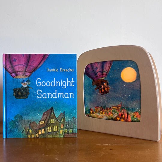 Toverlux Toverlux Lamp Silhouette StoryLux Set - Goodnight Sandman (4pcs) - blueottertoys - TXSLGNSSIL