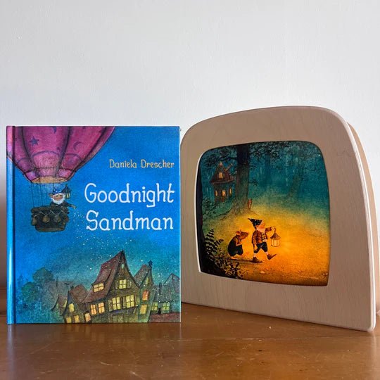 Toverlux Toverlux Lamp Silhouette StoryLux Set - Goodnight Sandman (4pcs) - blueottertoys - TXSLGNSSIL