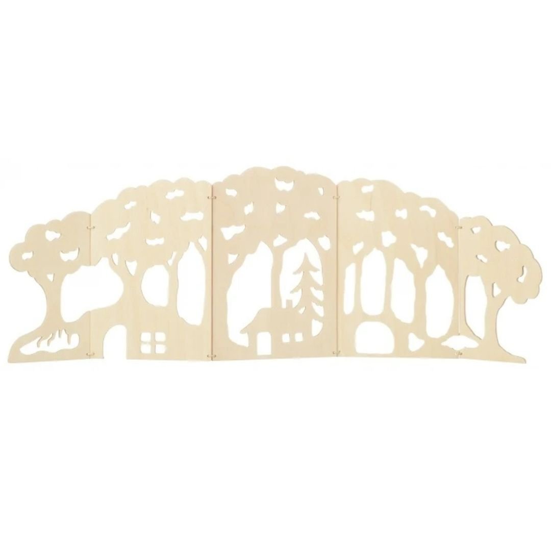 De Noest Wooden Forest Play Scene, Small - blueottertoys - DN15035K