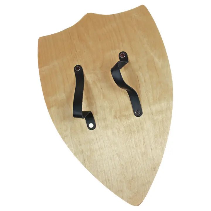 Challenge & Fun Wooden Play Buckler Shield - Black Knight - blueottertoys - HZ53584