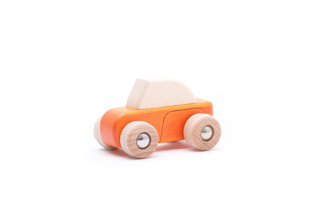 Bajo Wooden Pullback Car by Bajo - blueottertoys - BJ46410