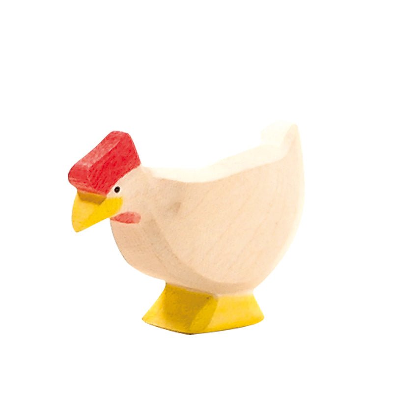 Ostheimer Hen, White Standing - blueottertoys-MV13112