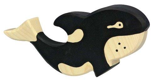 Holztiger Holztiger Orca Whale - blueottertoys-HT80197