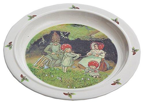 Elsa Beskow Elsa Beskow's Children of the Forest Children's Dinner Plate - blueottertoys-RS3501