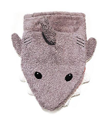 Furnis Organic Cotton, Washcloth Mitt Shark Puppet, Large by Furnis - blueottertoys-FS0594