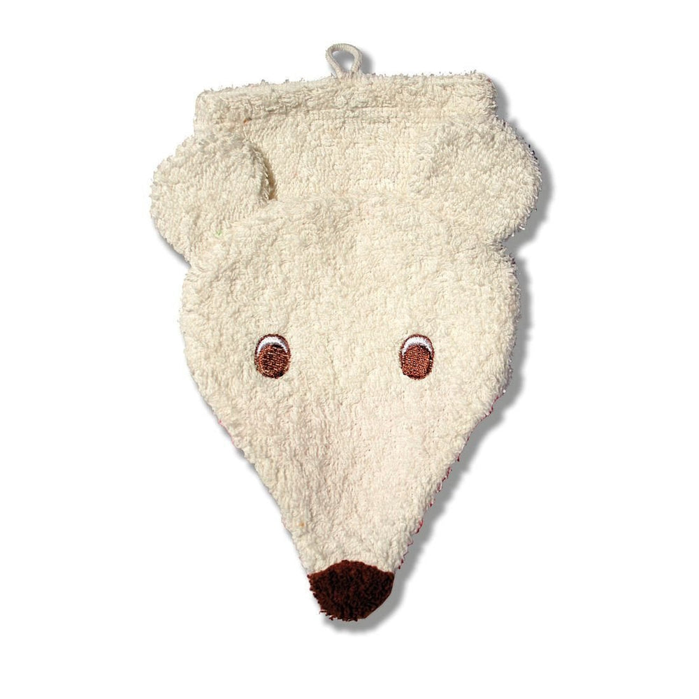 Furnis Washcloth Mitt--Polar Bear - blueottertoys-FS0585