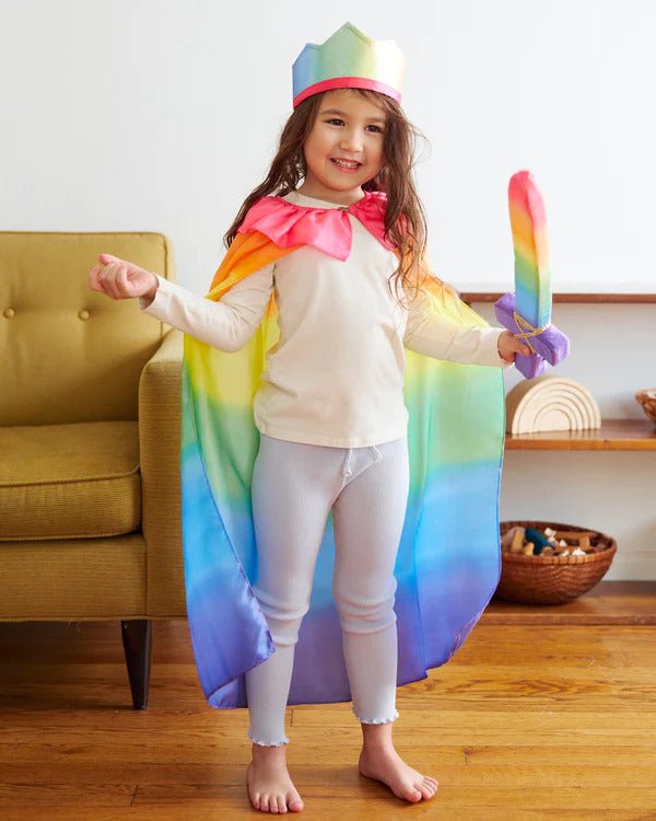 
                  
                    Sarah's Silks Rainbow Cape - Rainbow - By Sarah's Silks - blueottertoys-SS-3011
                  
                