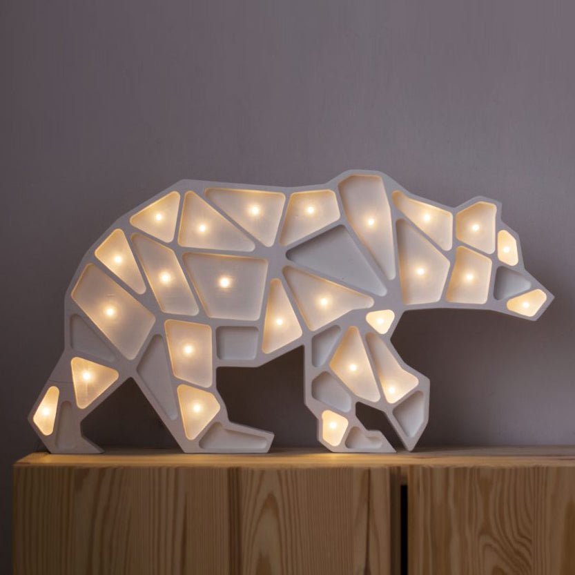 
                  
                    Little Lights US Little Lights Geometric Polar Bear Lamp - blueottertoys-sku-1356422
                  
                