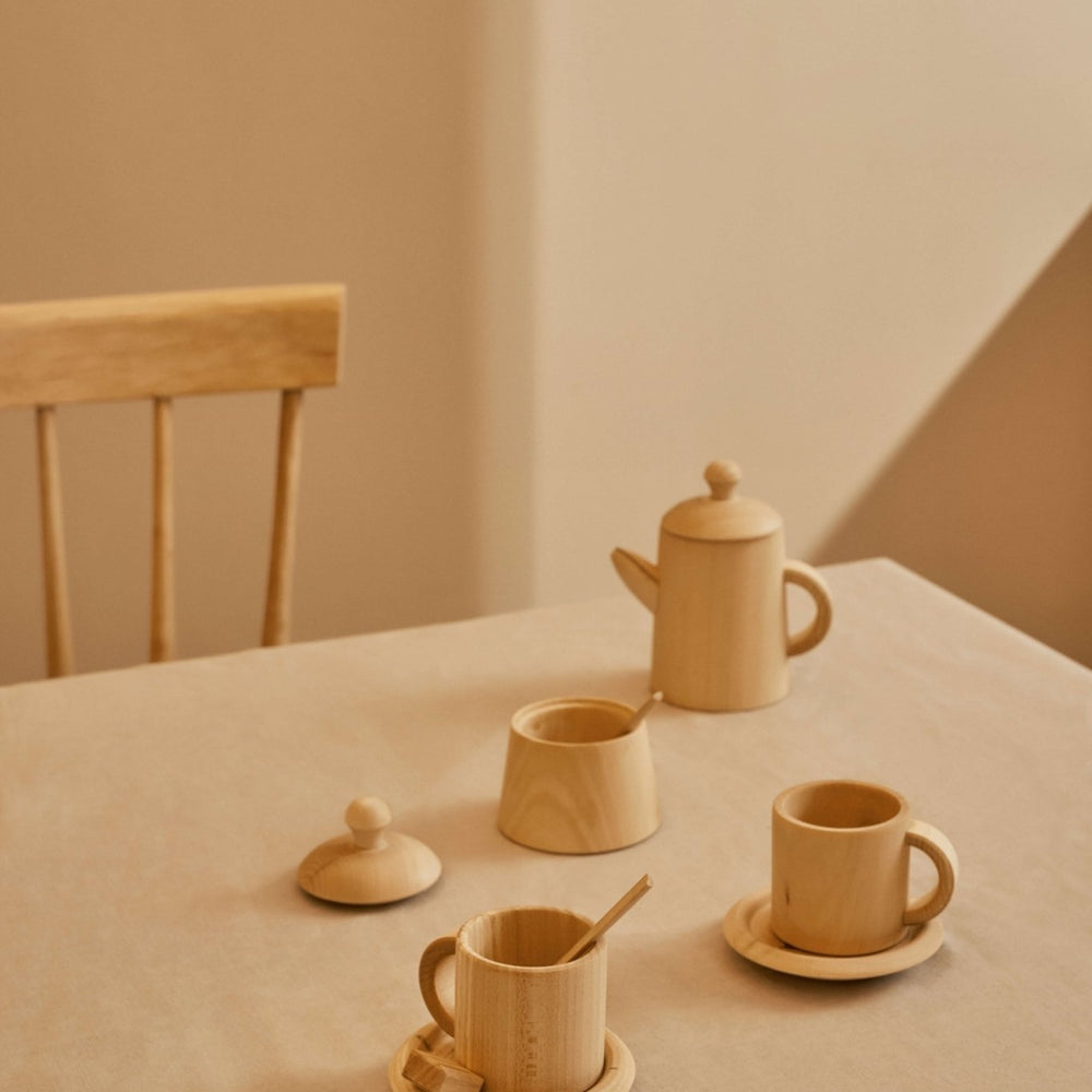 
                  
                    Raduga Grez Raduga Grez Wooden Tea Set, Natural - blueottertoys-RG02006
                  
                