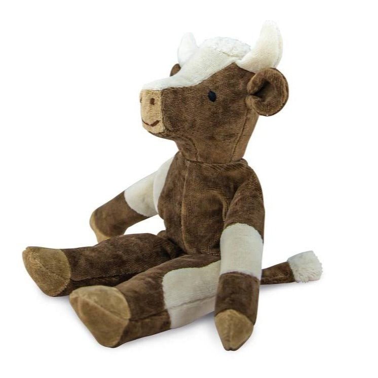 Senger Senger Organic Cotton Floppy Animal Cow, Large 16" - blueottertoys-SG-Y21719