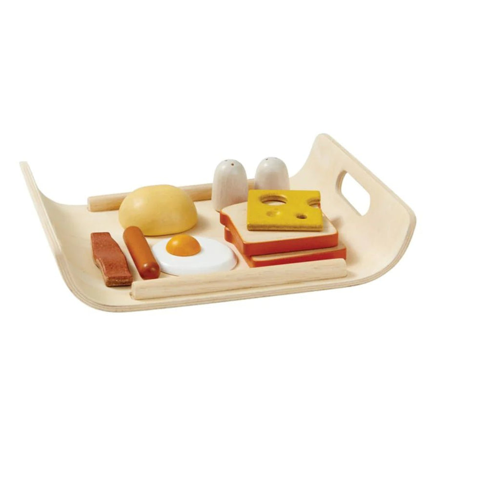 Plan Toys Breakfast Menu Play Food - Plan Toys - blueottertoys-PL3415