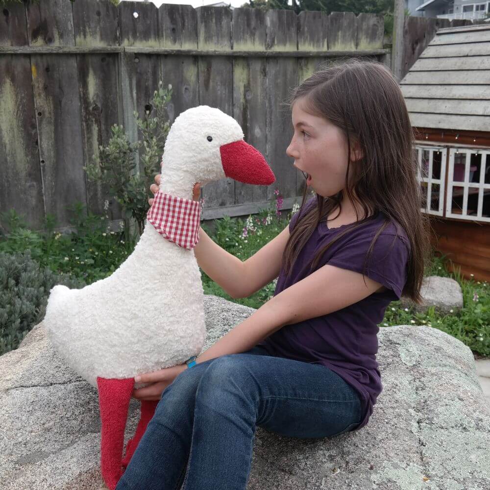 
                  
                    Efie Large Organic Goose - blueottertoys-EF745749
                  
                