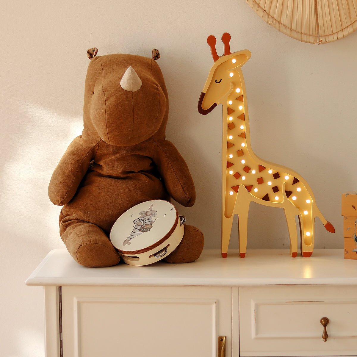 Little Lights US Little Lights Giraffe Lamp - blueottertoys-sku-1356165