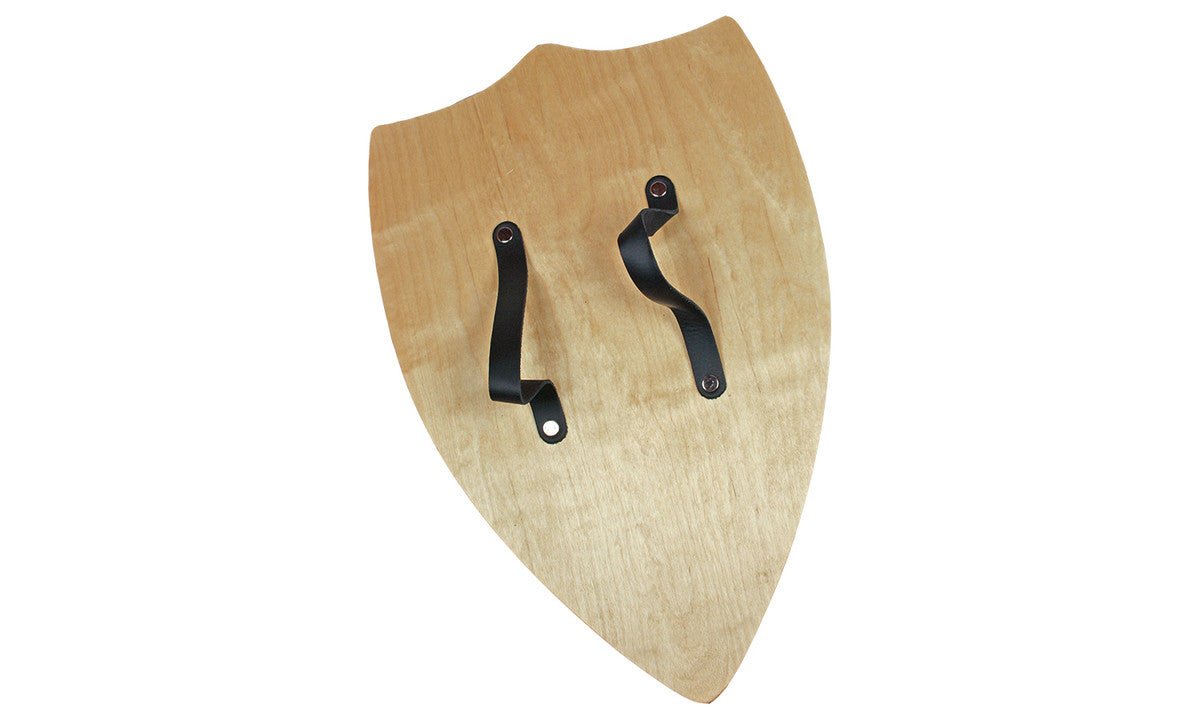 blueottertoys Wooden Play Knight's Buckler Shield - blueottertoys-HZ53578