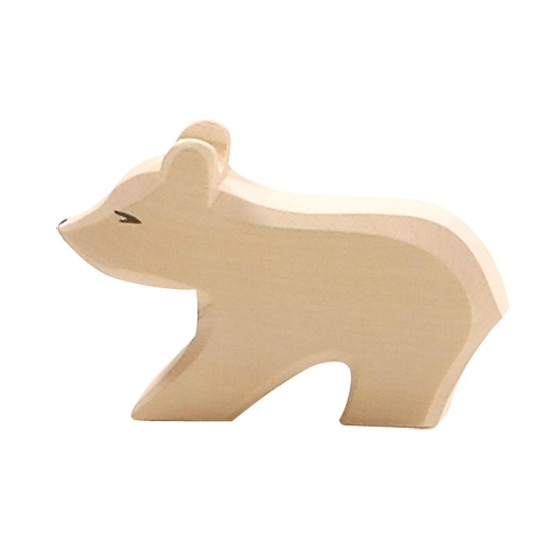 Ostheimer Ostheimer Polar Bear, Small, Short Neck - blueottertoys-MV22103