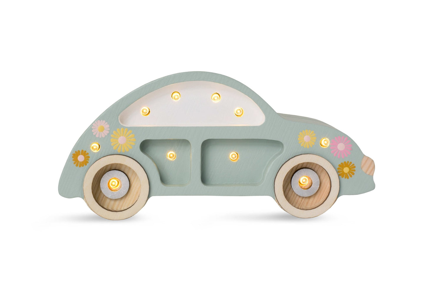 Little Lights US Little Lights Mini Beetle Car - blueottertoys-sku-2032879